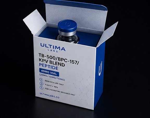 TB-500/BPC-157/KPV BLEND PEPTIDE (25MG/10MG/10MG) 45MG VIAL - Image 5