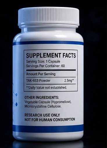 TAK-653 POWDER (60 CAPSULES) (2.5MG/CAPSULE, 150MG TOTAL) - Image 2
