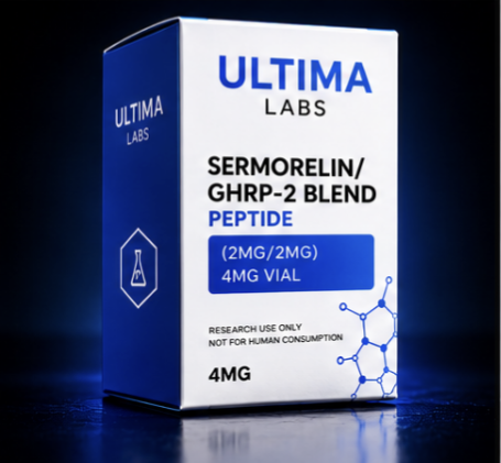 SERMORELIN/GHRP-2 BLEND PEPTIDE (2MG/2MG) 4MG VIAL - Image 3