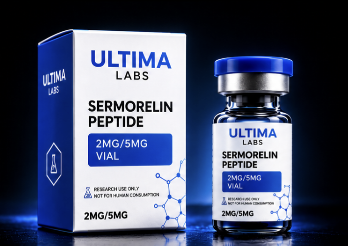 Sermorelin Peptide 2mg/5mg Vial | 99% HPLC | USA Research