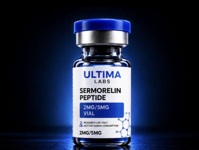 Sermorelin Peptide 2mg/5mg Vial | 99% HPLC | USA Research - Image 2