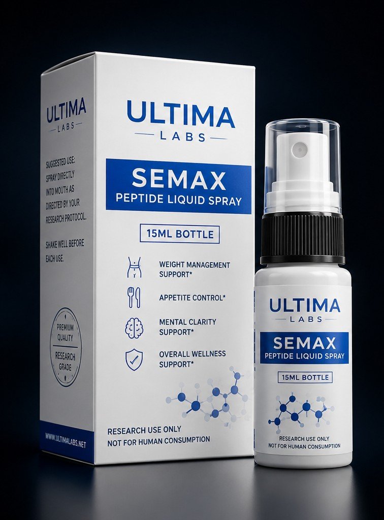 Semax Peptide Liquid Spray 15mL Bottle - Nootropic Research