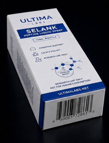 Selank Peptide Liquid Spray 15mL Bottle - Anxiolytic - Image 4