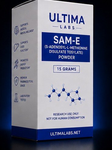 SAM-E (S-ADENOSYL-L-METHIONINE DISULFATE TOSYLATE) POWDER (15 GRAMS) - Image 4