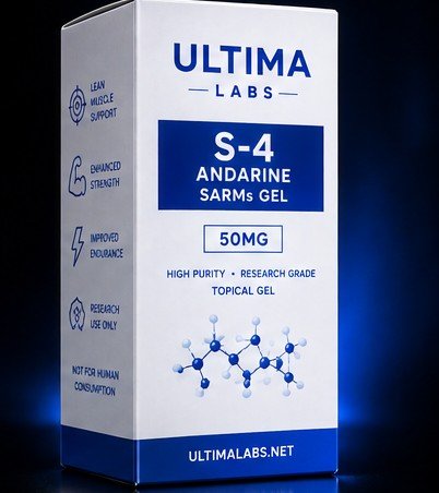 S-4 Andarine SARMs Gel 50MG (Packs of 5, 10 or 30) - Image 3
