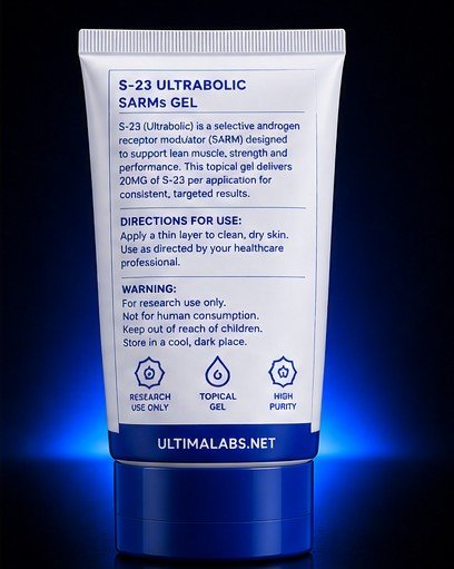 S-23 Ultrabolic SARMs Gel 20MG (Packs of 5, 10 or 30) - Image 3