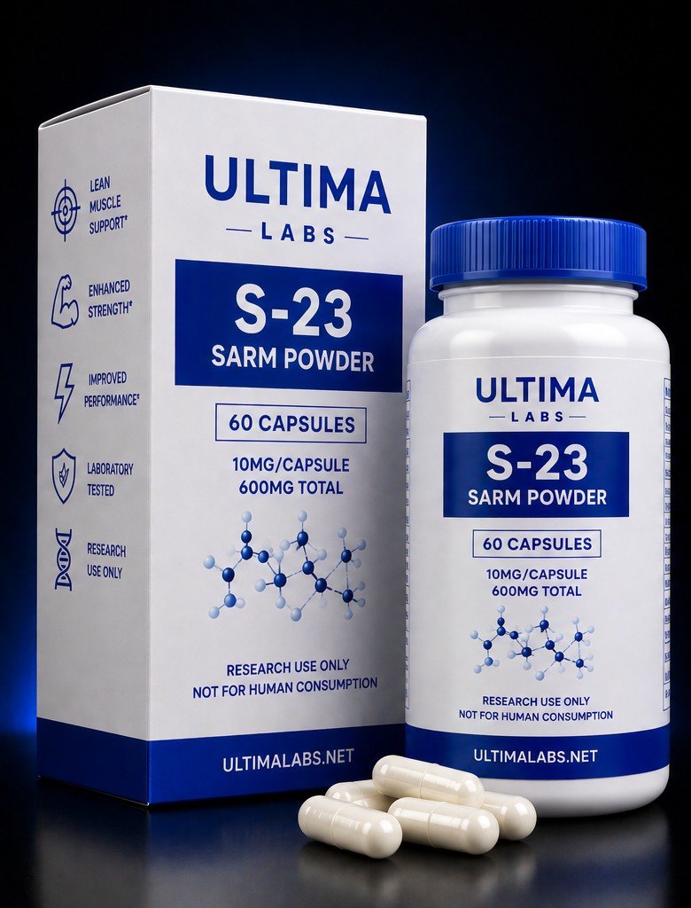 S-23 SARM POWDER (60 CAPSULES) (10MG/CAPSULE, 600MG TOTAL)
