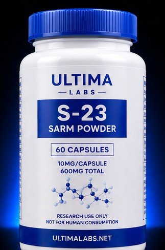S-23 SARM POWDER (60 CAPSULES) (10MG/CAPSULE, 600MG TOTAL) - Image 2