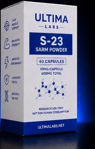 S-23 SARM POWDER (60 CAPSULES) (10MG/CAPSULE, 600MG TOTAL) - Image 4