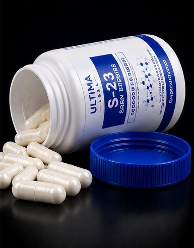 S-23 SARM POWDER (60 CAPSULES) (10MG/CAPSULE, 600MG TOTAL) - Image 5