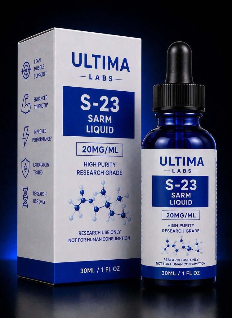 Buy S-23 SARM online - 20MG per ML liquid bottle at Ultimaa Labs