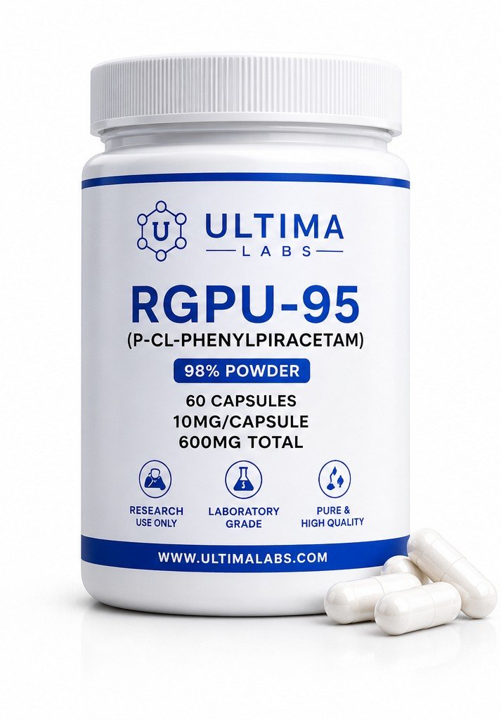 RGPU-95 (P-CL-PHENYLPIRACETAM) 98% POWDER (60 CAPSULES)(10MG/CAPSULE, 600MG TOTAL)