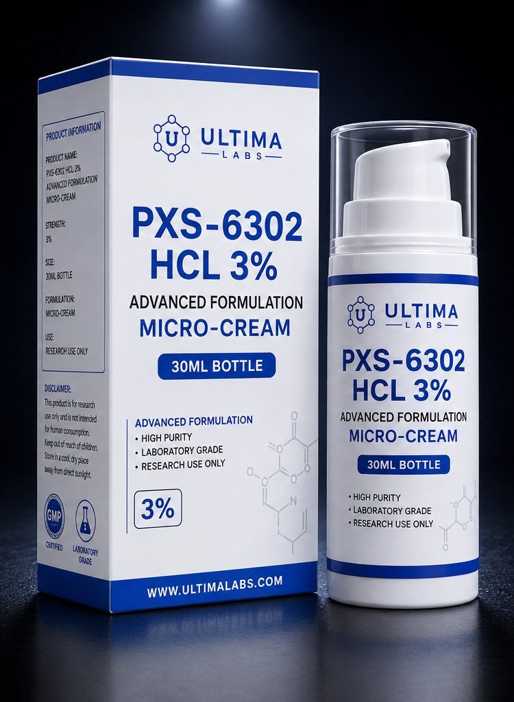 PXS-6302 HCL 3% ADVANCED FORMULATION MICRO-CREAM 30ML BOTTLE