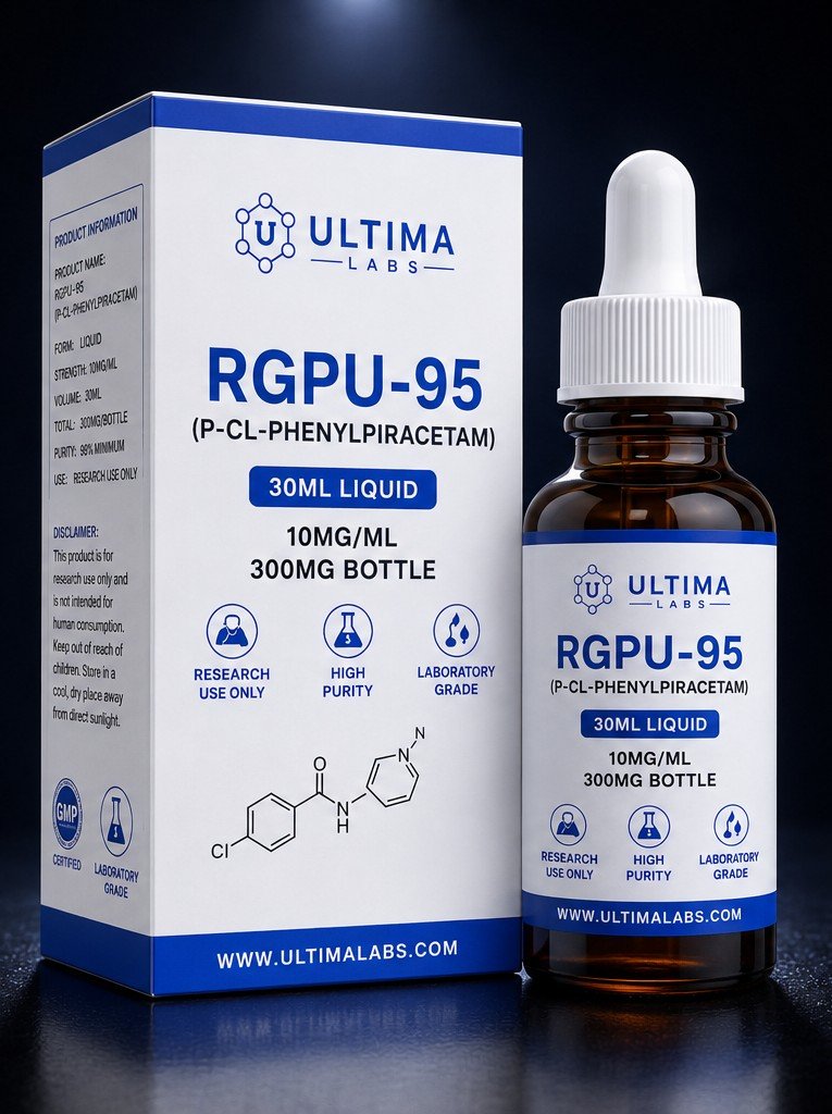 RGPU-95 (P-CL-PHENYLPIRACETAM) 30ML LIQUID (10MG/ML, 300MG BOTTLE)