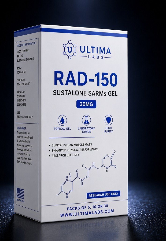 RAD-150 Sustalone SARMs Gel 20MG (Packs of 5, 10 or 30)