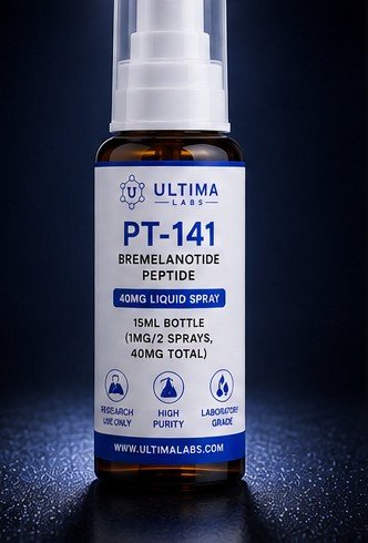 PT-141 Bremelanotide Peptide 40mg Liquid Spray 15ml Bottle - Image 3