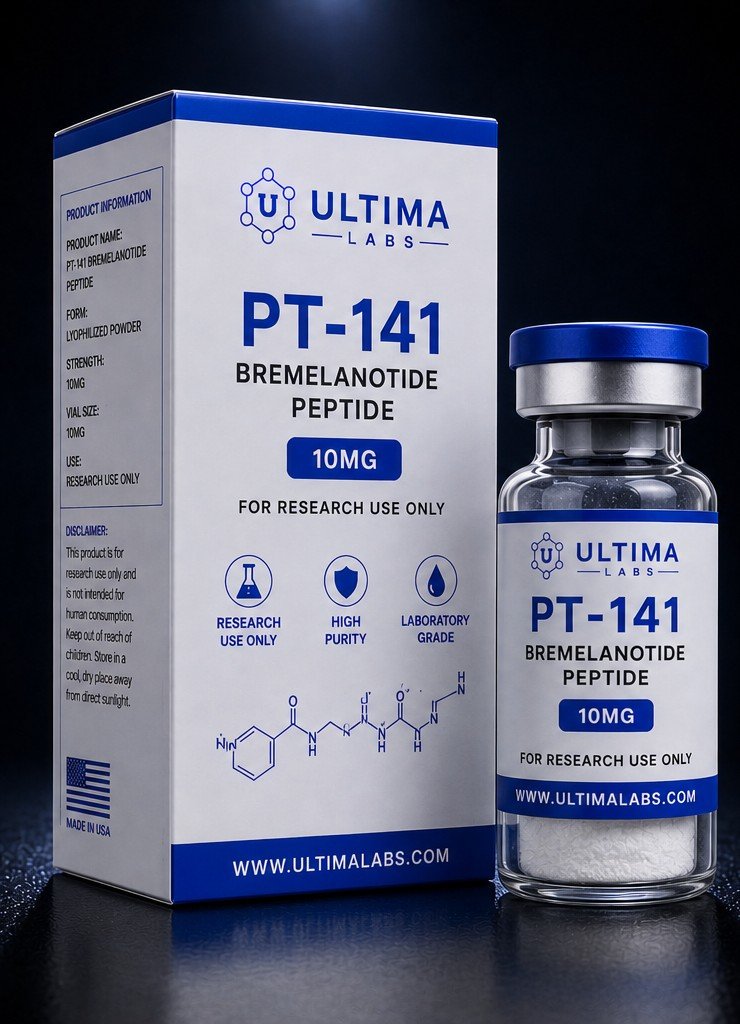 PT-141 BREMELANOTIDE PEPTIDE 10MG VIAL