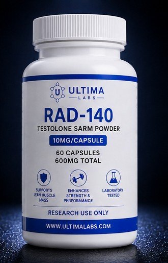RAD-140 TESTOLONE SARM POWDER (60 CAPSULES) (10MG/CAPSULE, 600MG TOTAL) - Image 3