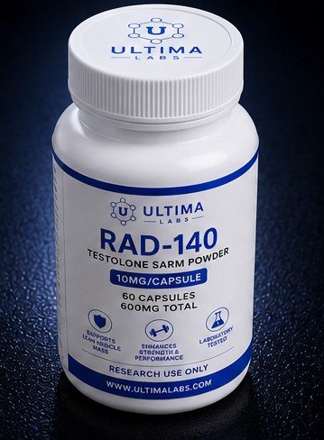 RAD-140 TESTOLONE SARM POWDER (60 CAPSULES) (10MG/CAPSULE, 600MG TOTAL) - Image 5