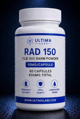 RAD 150 (TLB 150) SARM POWDER (60 CAPSULES) (10MG/CAPSULE, 600MG TOTAL) - Image 2