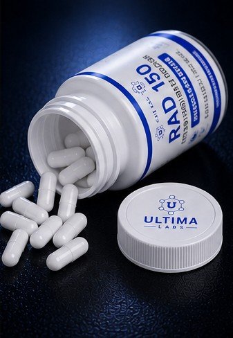 RAD 150 (TLB 150) SARM POWDER (60 CAPSULES) (10MG/CAPSULE, 600MG TOTAL) - Image 4