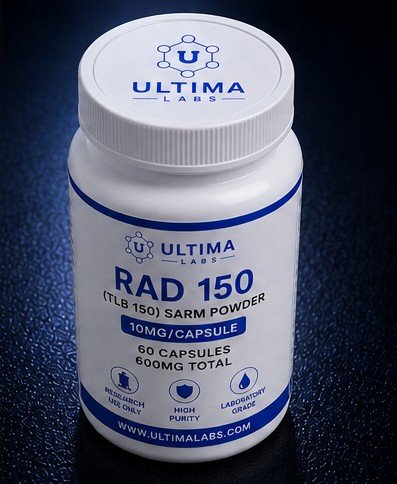 RAD 150 (TLB 150) SARM POWDER (60 CAPSULES) (10MG/CAPSULE, 600MG TOTAL) - Image 5