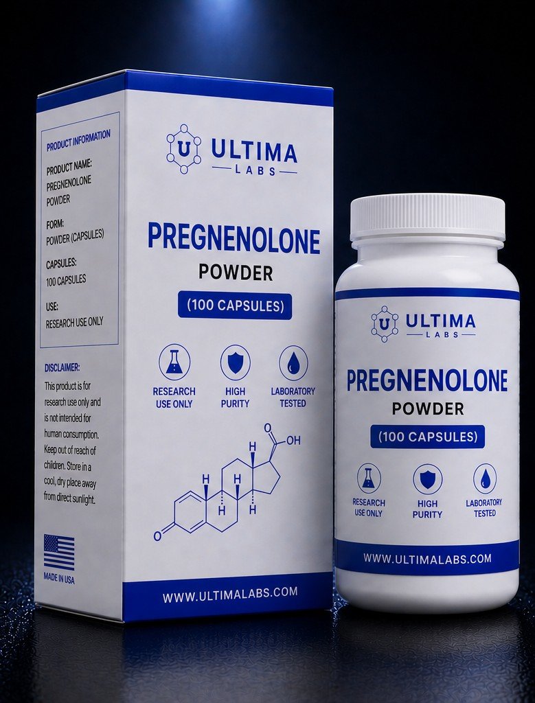 PREGNENOLONE POWDER (100 CAPSULES)