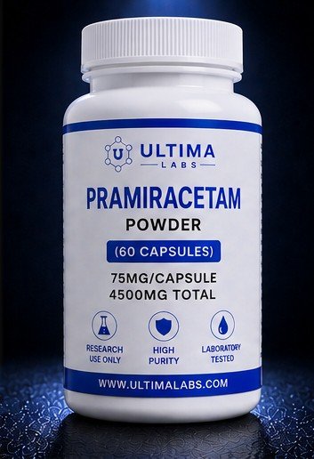 PRAMIRACETAM POWDER (60 CAPSULES) (75MG/CAPSULE, 4500MG TOTAL) - Image 2