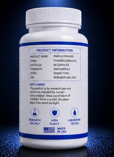 PPAP HCl POWDER (60 CAPSULES) (5MG/CAPSULE, 300MG TOTAL) - Image 3