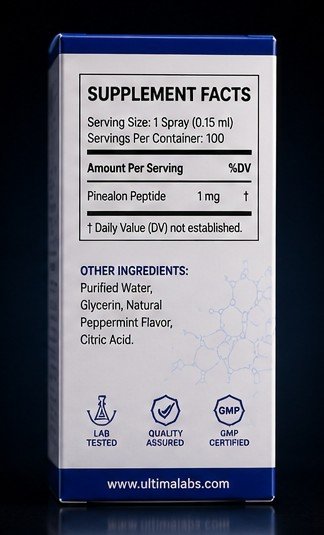 Pinealon Peptide 100mg - Pinealon 100MG Liquid Spray 15ML | - Image 2