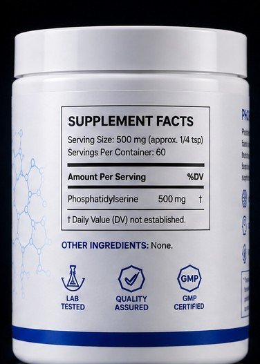 PHOSPHATIDYLSERINE POWDER (30 GRAMS) - Image 2