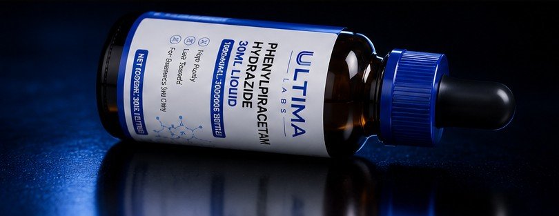 PHENYLPIRACETAM HYDRAZIDE 30ML LIQUID (100MG/ML, 3000MG BOTTLE) - Image 3