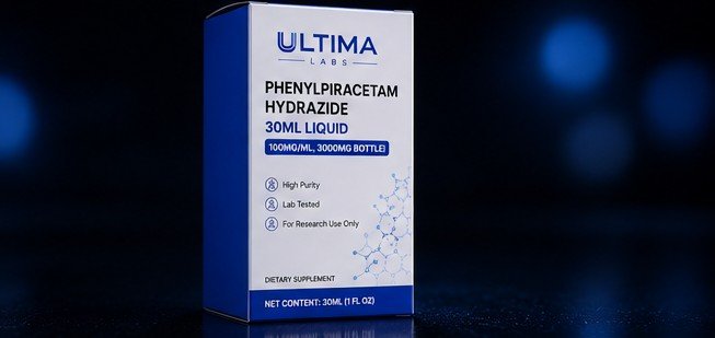 PHENYLPIRACETAM HYDRAZIDE 30ML LIQUID (100MG/ML, 3000MG BOTTLE) - Image 5