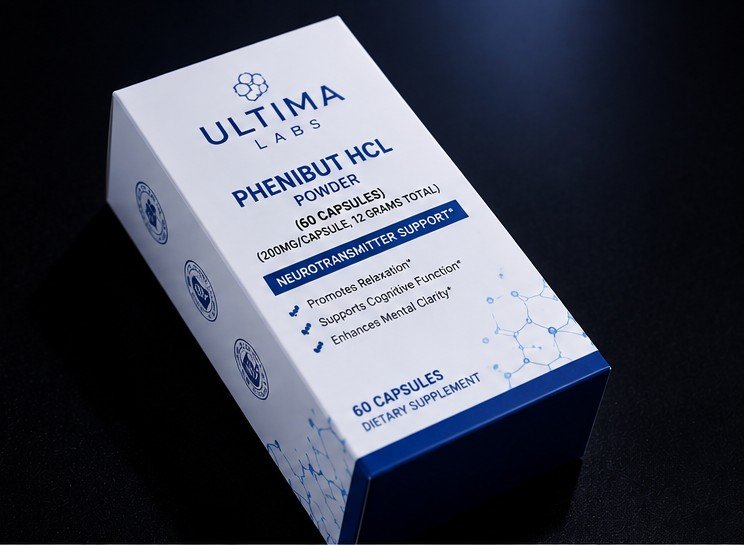 PHENIBUT HCL POWDER (60 CAPSULES) (200MG/CAPSULE, 12 GRAMS TOTAL) - Image 2