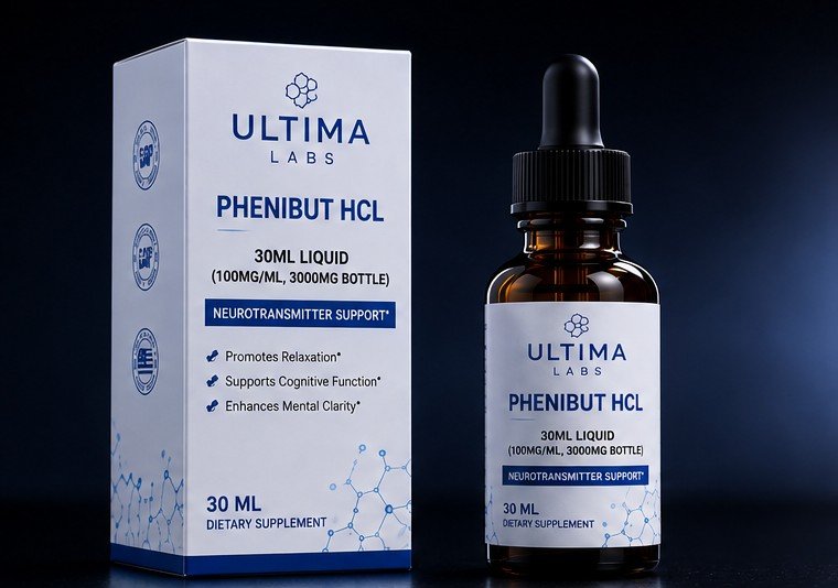 PHENIBUT HCL 30ML LIQUID (100MG/ML, 3000MG BOTTLE)