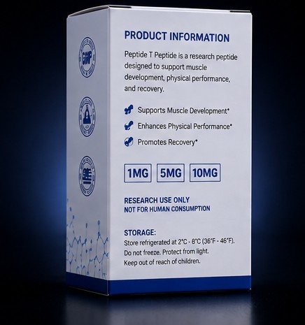 PEPTIDE T PEPTIDE 1MG/5MG/10MG VIAL - Image 3