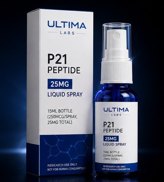P21 Peptide 25MG Spray 15ML | 250mcg Per Spray-