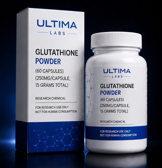 GLUTATHIONE POWDER (60 CAPSULES) (250MG/CAPSULE, 15 GRAMS TOTAL)