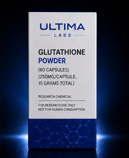 GLUTATHIONE POWDER (60 CAPSULES) (250MG/CAPSULE, 15 GRAMS TOTAL) - Image 2