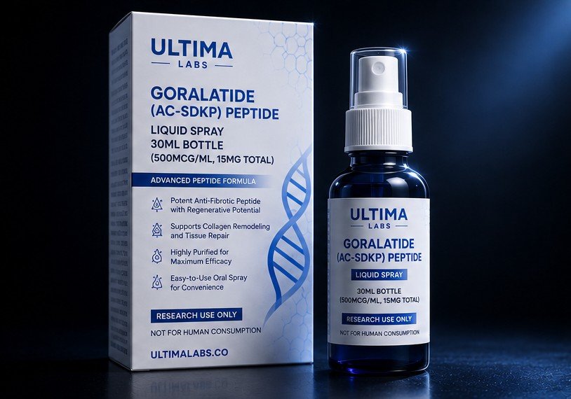 GORALATIDE (AC-SDKP) PEPTIDE LIQUID SPRAY 30ML BOTTLE (500MCG/ML, 15MG TOTAL)