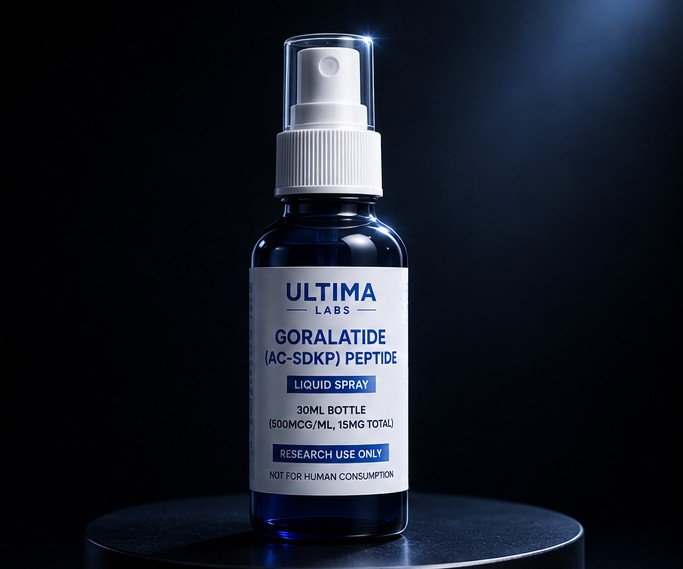 GORALATIDE (AC-SDKP) PEPTIDE LIQUID SPRAY 30ML BOTTLE (500MCG/ML, 15MG TOTAL) - Image 2