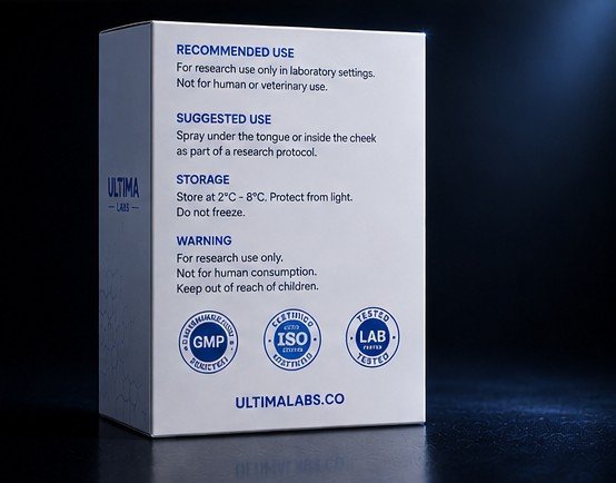 GORALATIDE (AC-SDKP) PEPTIDE LIQUID SPRAY 30ML BOTTLE (500MCG/ML, 15MG TOTAL) - Image 5