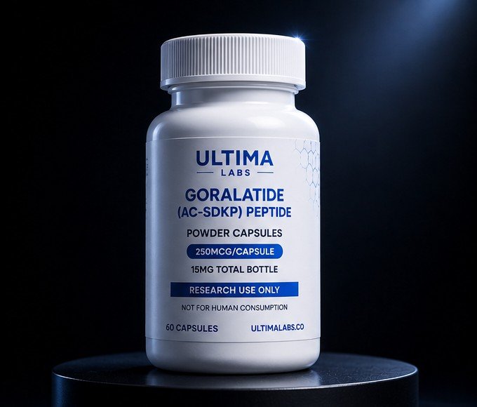 Goralatide Peptide (Ac-SDKP) 60 Caps | 250mcg | 15MG Total - - Image 2
