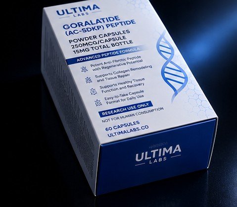 Goralatide Peptide (Ac-SDKP) 60 Caps | 250mcg | 15MG Total - - Image 3