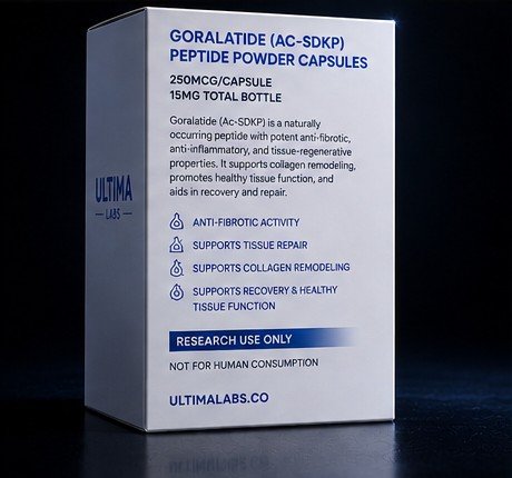 Goralatide Peptide (Ac-SDKP) 60 Caps | 250mcg | 15MG Total - - Image 4