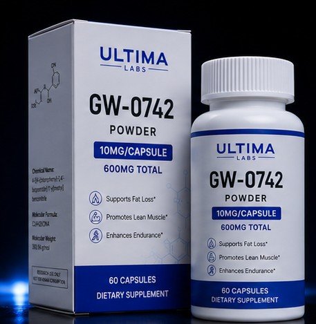 GW-0742 POWDER (60 CAPSULES) (10MG/CAPSULE, 600MG TOTAL)