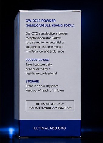 GW-0742 POWDER (60 CAPSULES) (10MG/CAPSULE, 600MG TOTAL) - Image 3