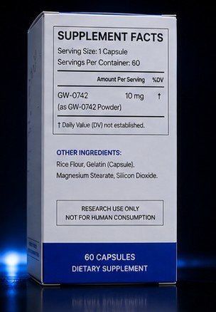 GW-0742 POWDER (60 CAPSULES) (10MG/CAPSULE, 600MG TOTAL) - Image 4