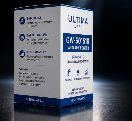 GW-501516 CARDARINE POWDER (60 CAPSULES) (10MG/CAPSULE, 600MG TOTAL) - Image 5