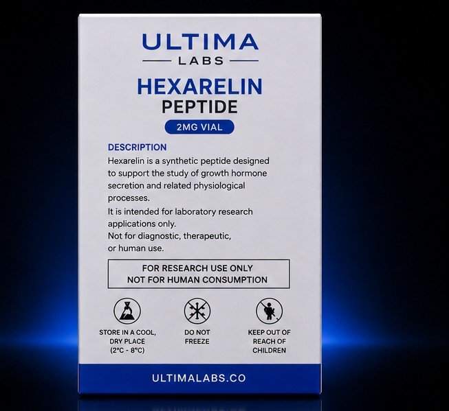 HEXARELIN PEPTIDE 2MG VIAL - Image 2